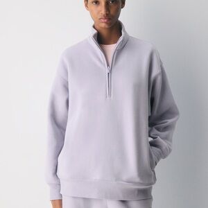 Aritzia Cozy Sweatfleece Mega 1/2 Zip